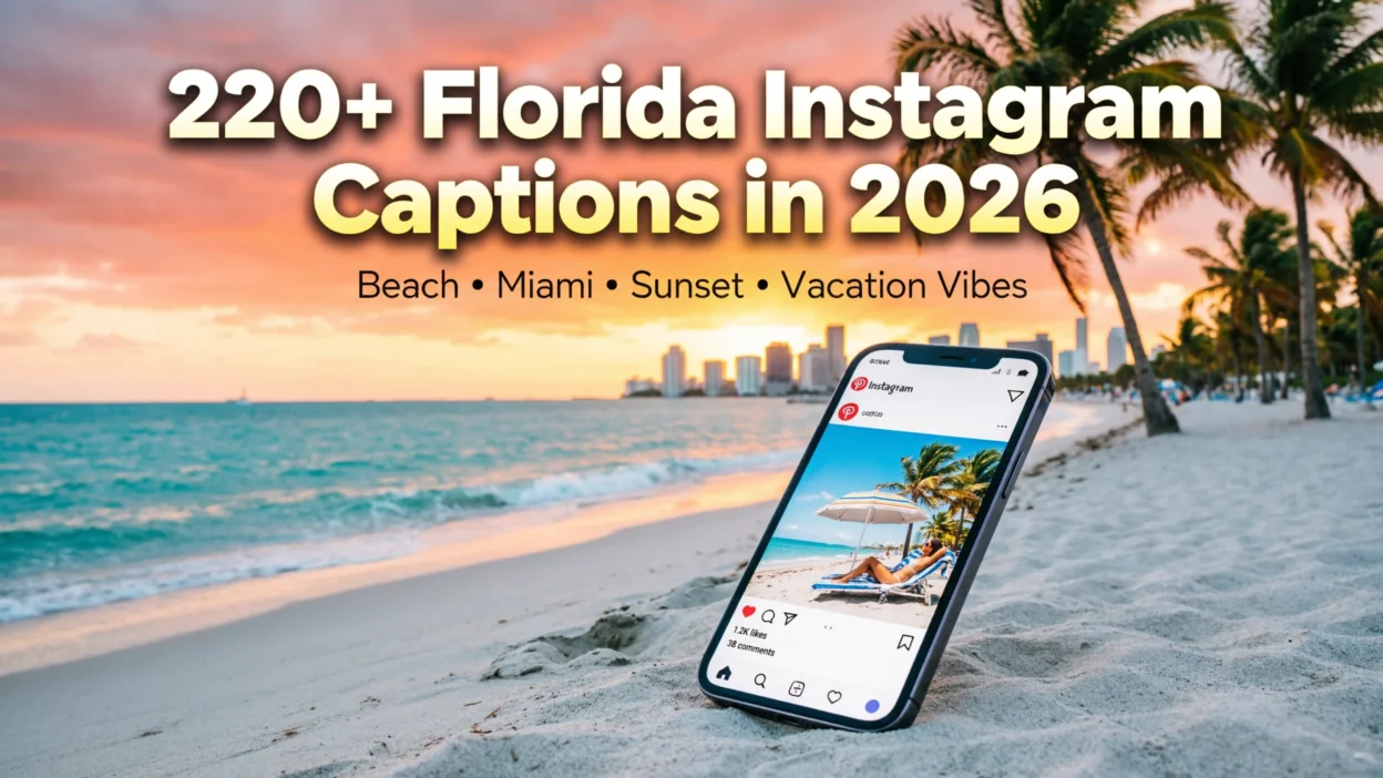 Florida Instagram captions