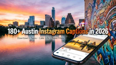 Austin Instagram captions