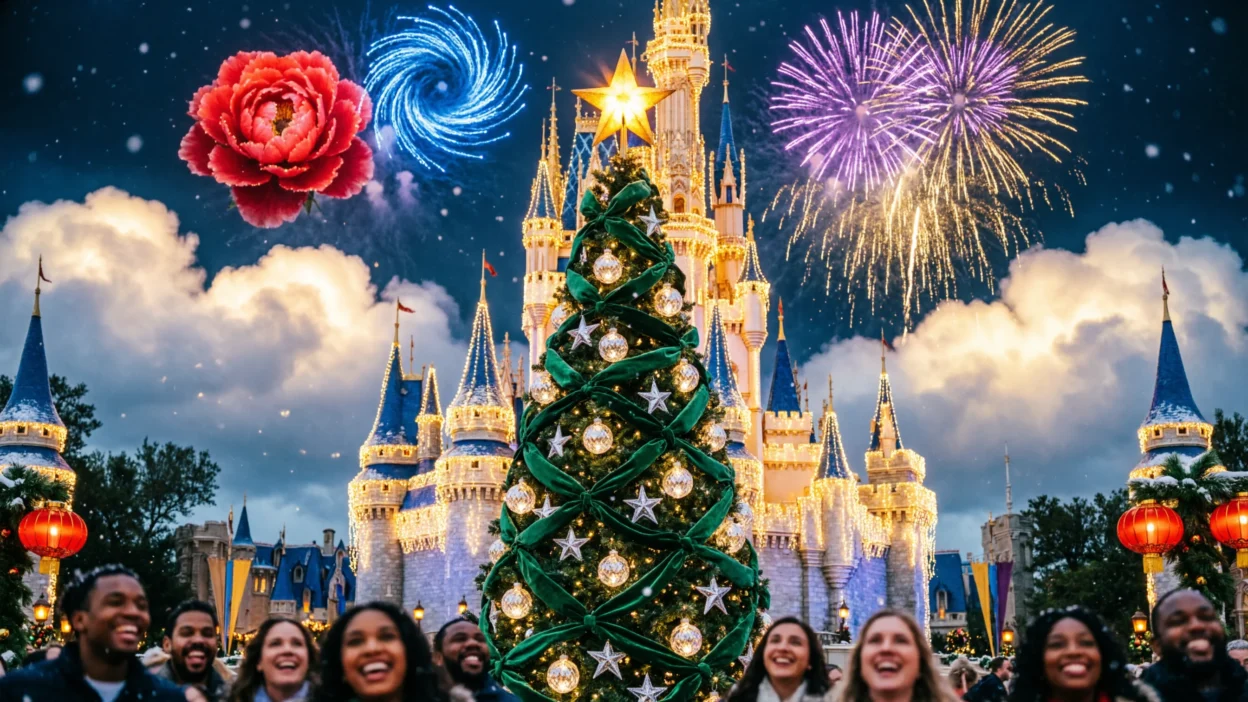 Disney Christmas Instagram captions