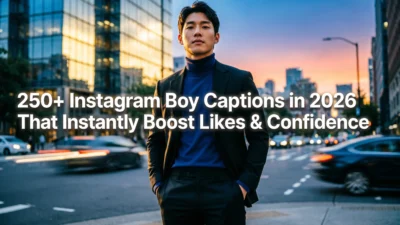 Instagram boy captions