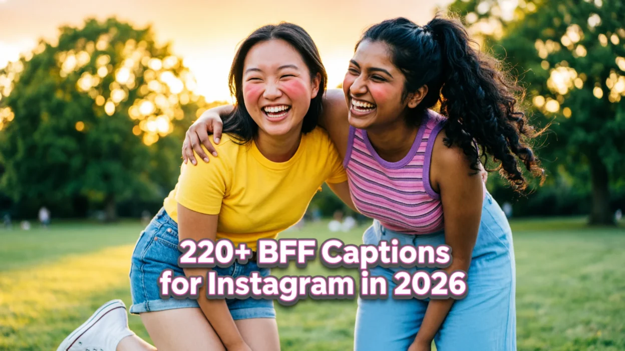 BFF captions for Instagram