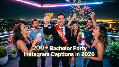 bachelor party Instagram captions