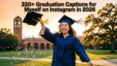 graduation caption for myself for instagram
