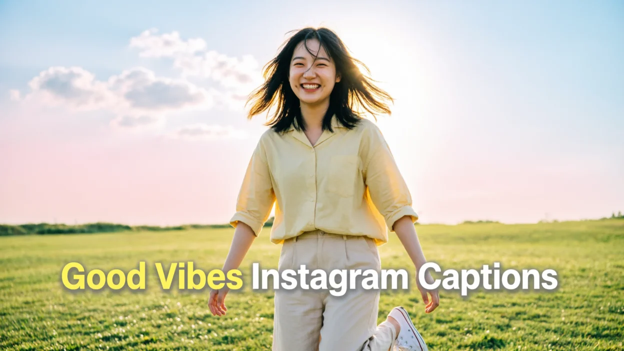 good vibes Instagram captions