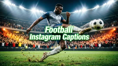 football Instagram captions