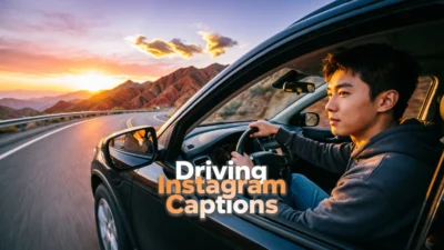 driving captions for Instagram