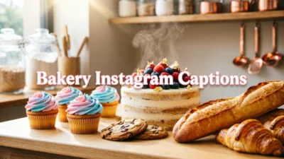 bakery Instagram captions
