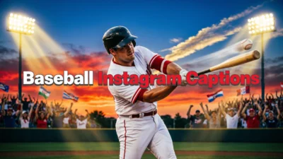 baseball captions for Instagram