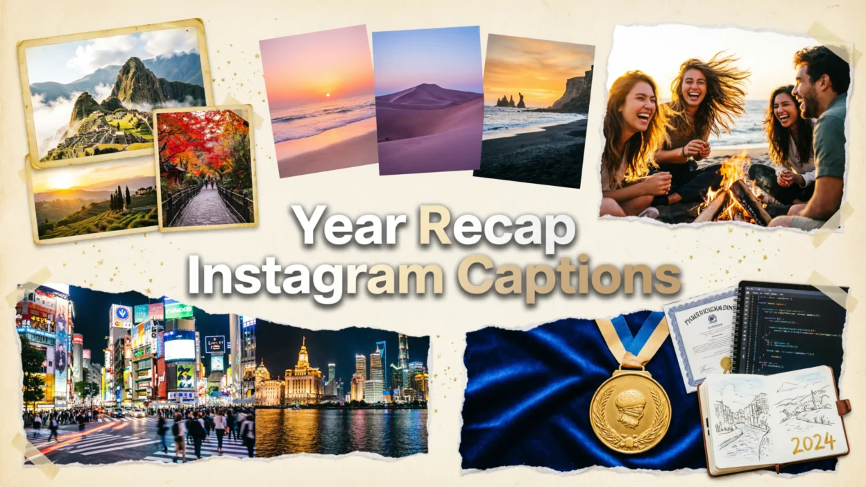 year recap captions Instagram
