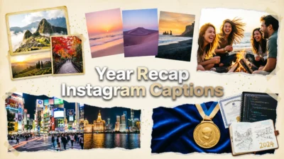 year recap captions Instagram