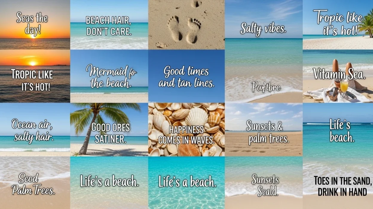 Beach Captions Instagram