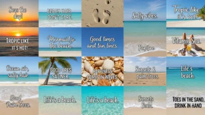 Beach Captions Instagram
