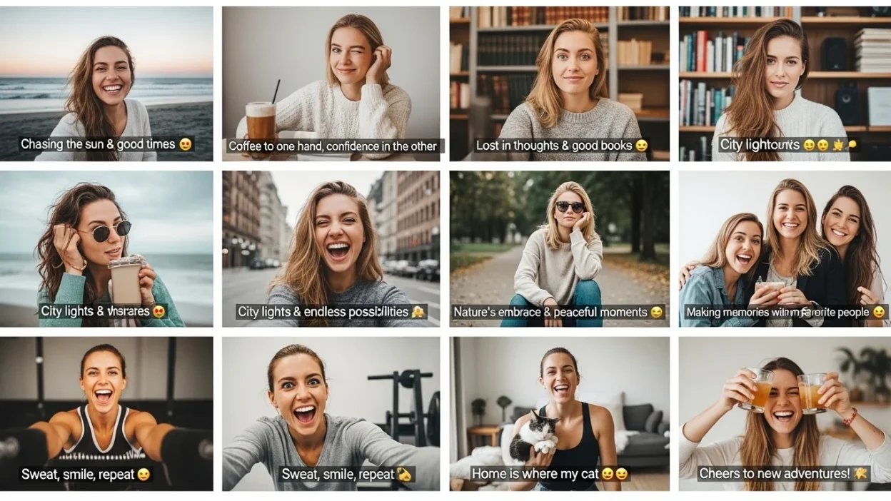 Self Pic Captions Instagram