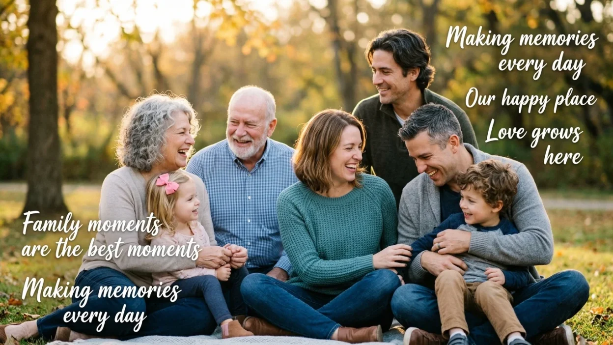Beautiful Family Captions Instagram