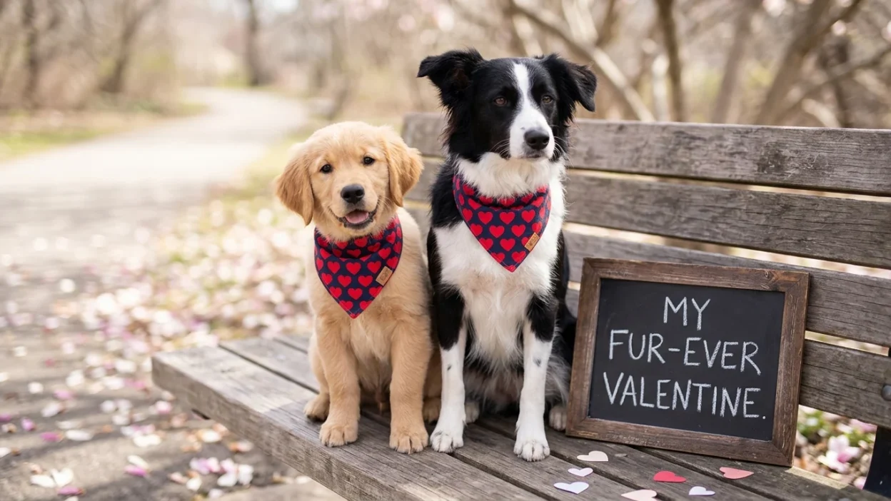 Dog Valentines Captions Instagram
