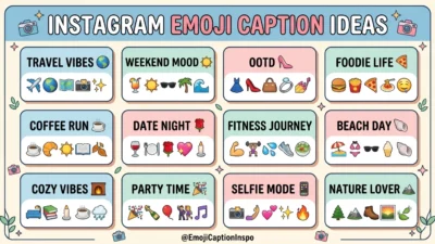 Emoji Captions Instagram