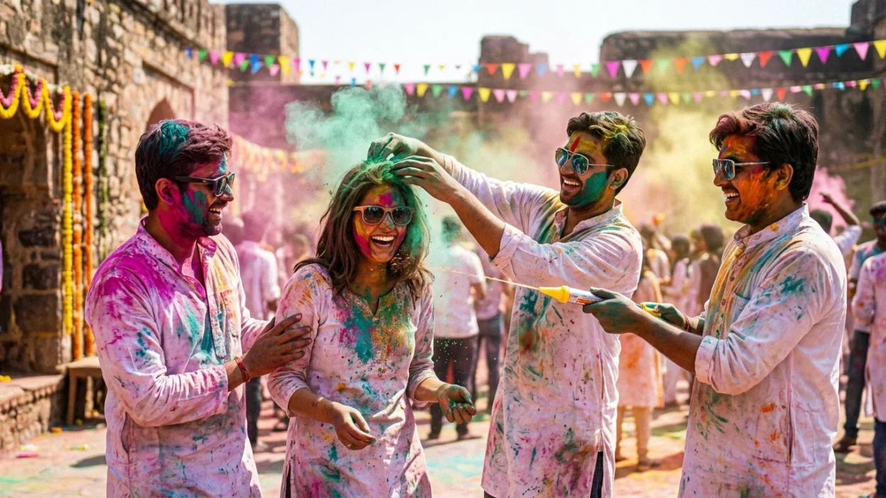 Holi Captions Instagram